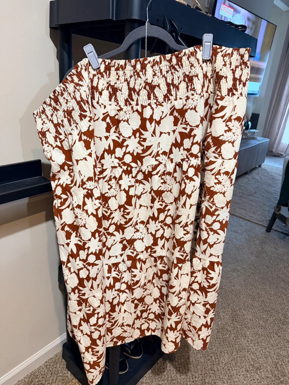 Universal threads 100% cotton long skirt 4x 2714